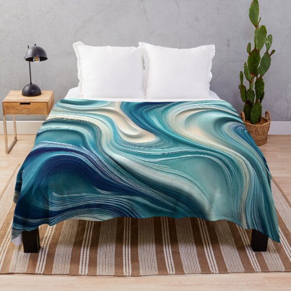 Item preview, Infinity Blue Flow - Abstract Marble designed and sold by RockitBaby.