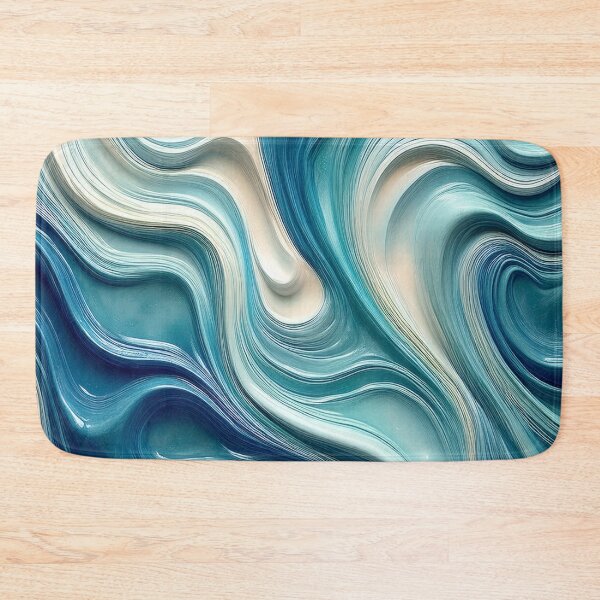Item preview, Infinity Blue Flow - Abstract Marble designed and sold by RockitBaby.