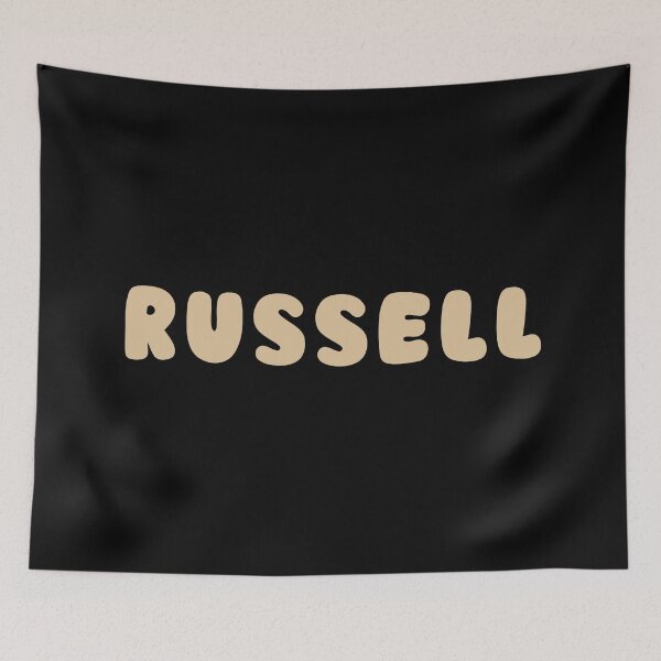 Item preview, Beige Russell – Minimalist Personalized Name Design designed and sold by karolinahinc.