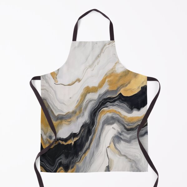 Item preview, Black Gold Marble Illusion - Abstract Marble designed and sold by RockitBaby.