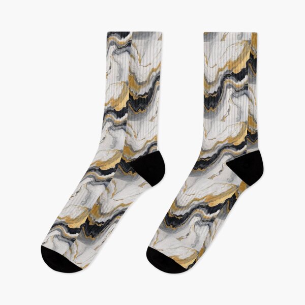 Item preview, Black Gold Marble Illusion - Abstract Marble designed and sold by RockitBaby.