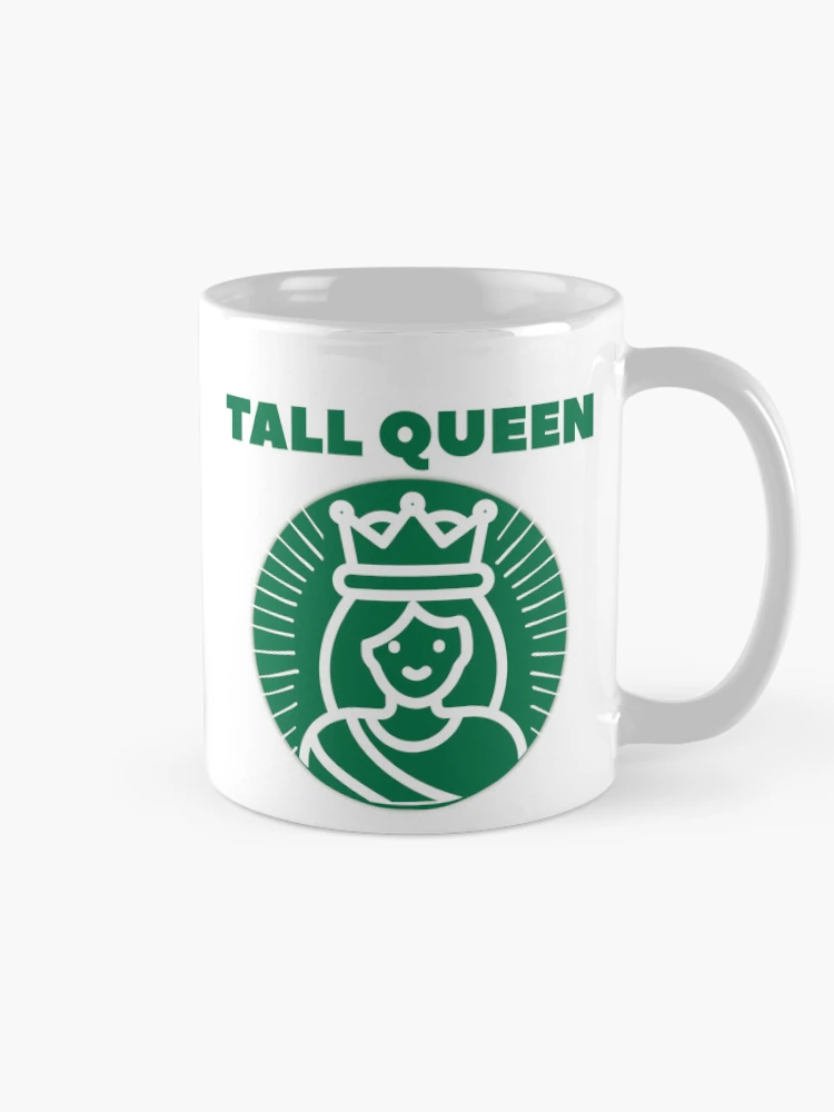 Thumbnail 3 of 6, Coffee Mug, Tall Queen designed and sold by PlumTreeDesign.
