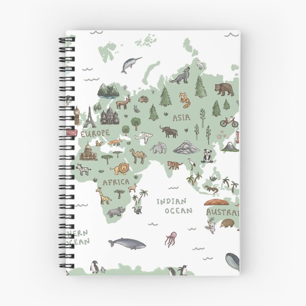 Item preview, World Map - Green designed and sold by Those Pencil Shavings.