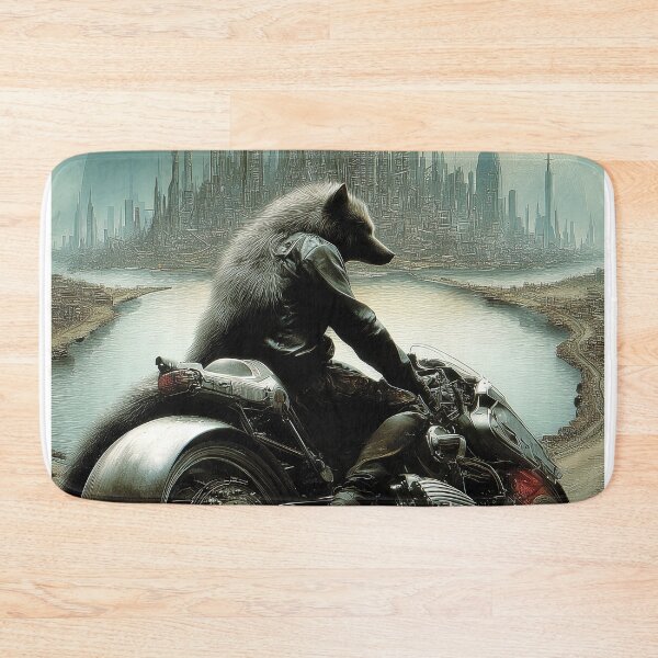 Item preview, BIKER WOLF TRAVELS .4 designed and sold by lautir.