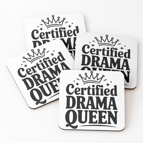 Item preview, Certified Drama Queen designed and sold by Frank Ring.