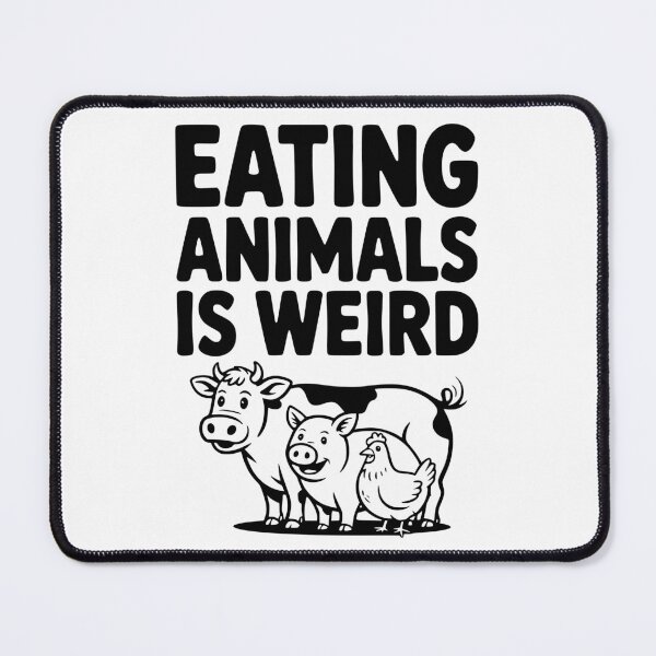 Item preview, Eating Animals is Weird designed and sold by Frank Ring.