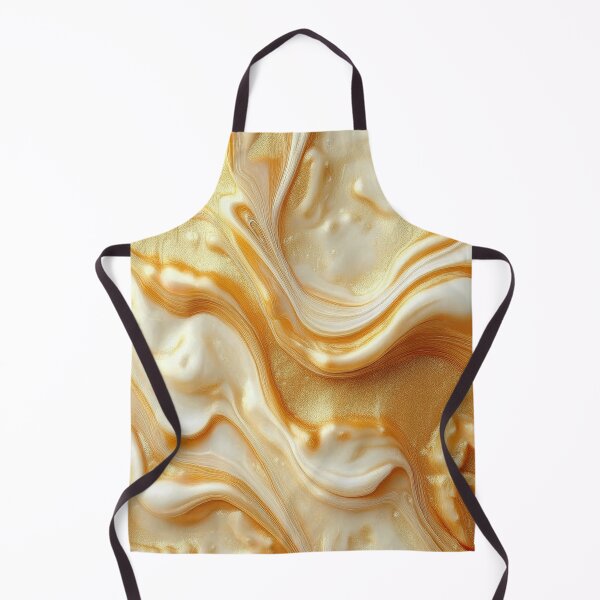 Item preview, Butterscotch Marbled Mindscape - Abstract Marble designed and sold by RockitBaby.