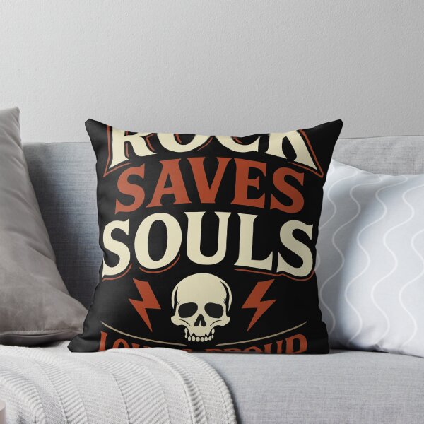 Item preview, Rock Saves Souls – Loud & Proud designed and sold by Wear The Sound.