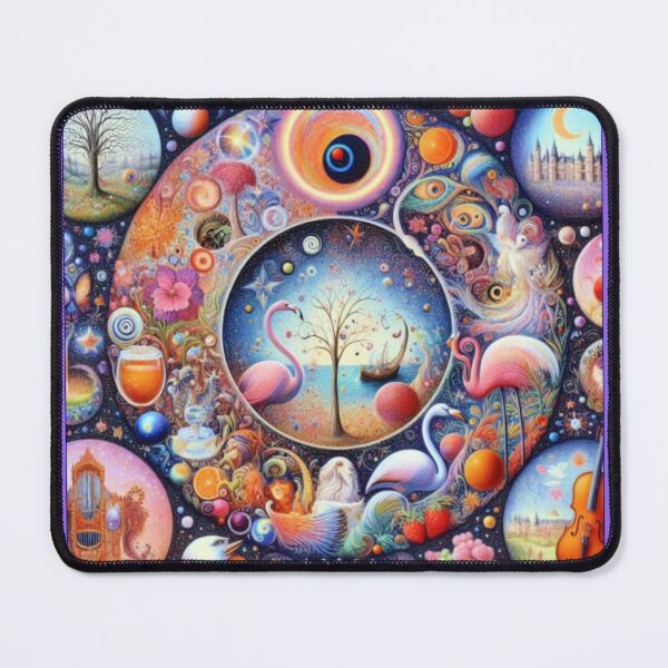 Item preview, Forked Zoning – Surreal Mandala of Civic Memory and Symbolic Use designed and sold by daweave77.