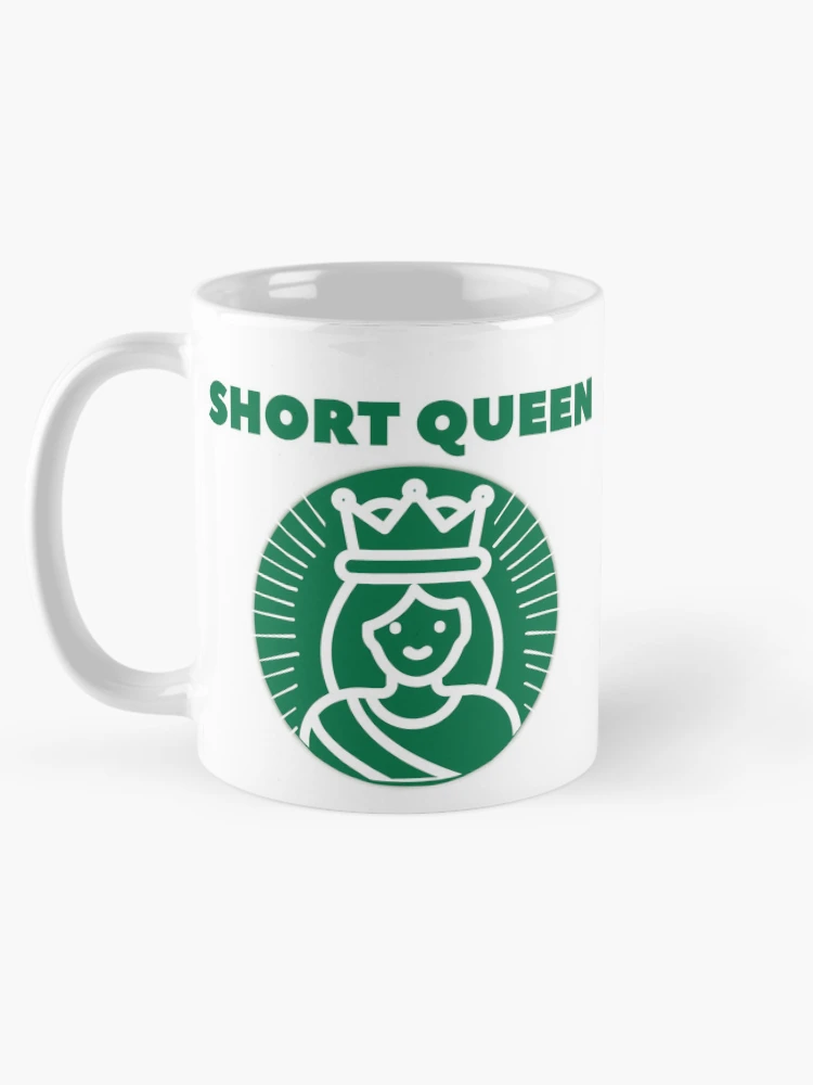 Thumbnail 5 of 6, Coffee Mug, Short Queen designed and sold by PlumTreeDesign.