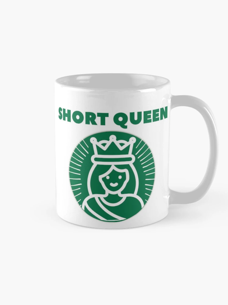 Thumbnail 3 of 6, Coffee Mug, Short Queen designed and sold by PlumTreeDesign.