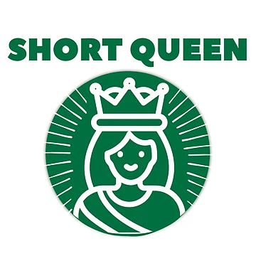 Artwork thumbnail, Short Queen by PlumTreeDesign