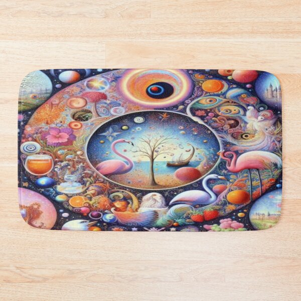 Item preview, Forked Zoning – Surreal Mandala of Civic Memory and Symbolic Use designed and sold by daweave77.