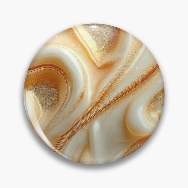 Item preview,  The Butterscotch Fluid Form Marbled Mindscape - Abstract Marble designed and sold by RockitBaby.