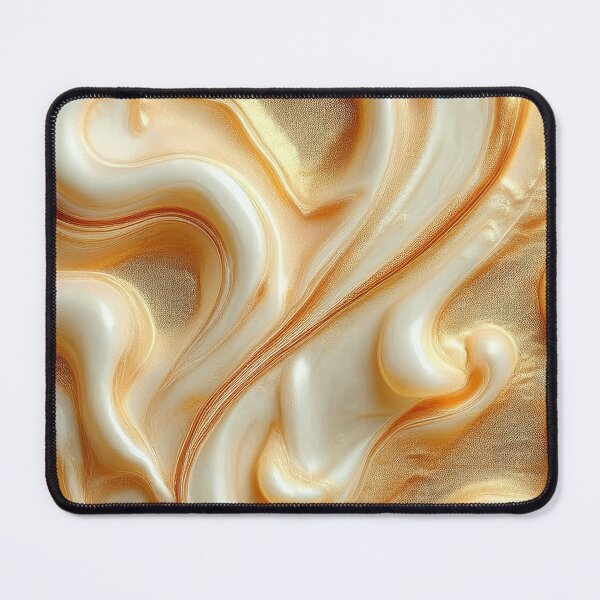 Item preview,  The Butterscotch Fluid Form Marbled Mindscape - Abstract Marble designed and sold by RockitBaby.