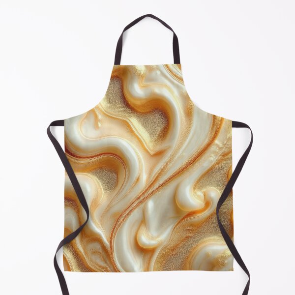Item preview,  The Butterscotch Fluid Form Marbled Mindscape - Abstract Marble designed and sold by RockitBaby.