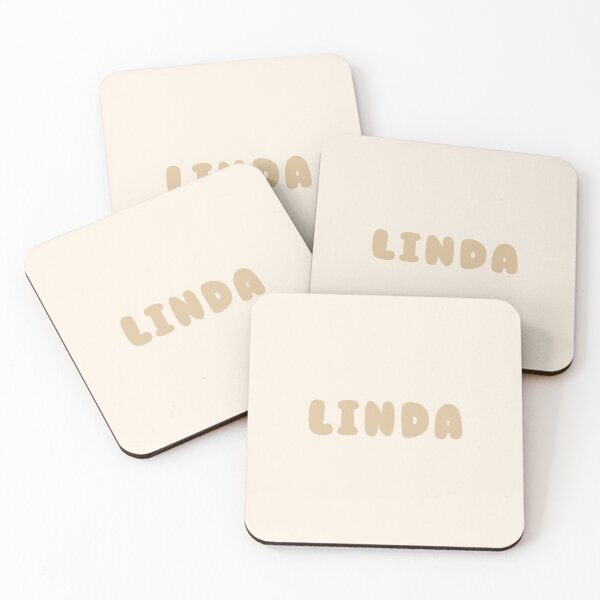 Item preview, Beige Linda – Minimalist Personalized Name Design designed and sold by karolinahinc.