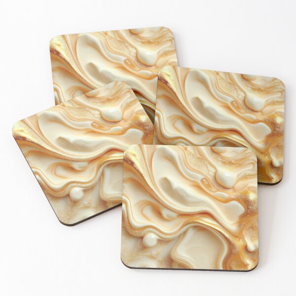 Item preview, Butterscotch Color Veins - Abstract Marble designed and sold by RockitBaby.