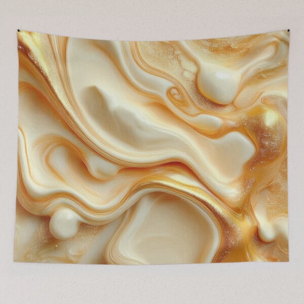 Item preview, Butterscotch Color Veins - Abstract Marble designed and sold by RockitBaby.