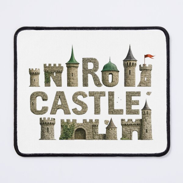 Item preview, Introverts Castle – Realistic Fortress Typography Design for Quiet Strength designed and sold by Kony83.