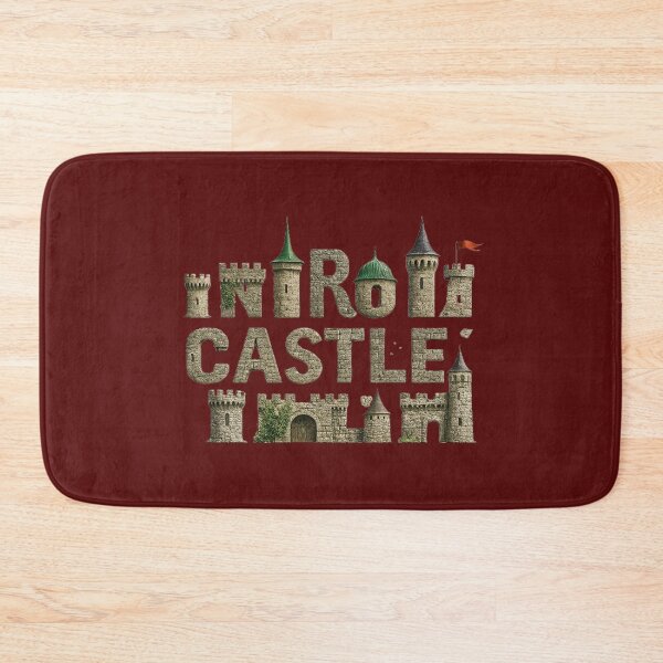 Item preview, Introverts Castle – Realistic Fortress Typography Design for Quiet Strength designed and sold by Kony83.