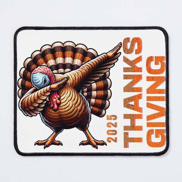 Item preview, Thanksgiving 2025 Dabbing Turkey Graphic – Funny Holiday Design designed and sold by JoeZigns81.