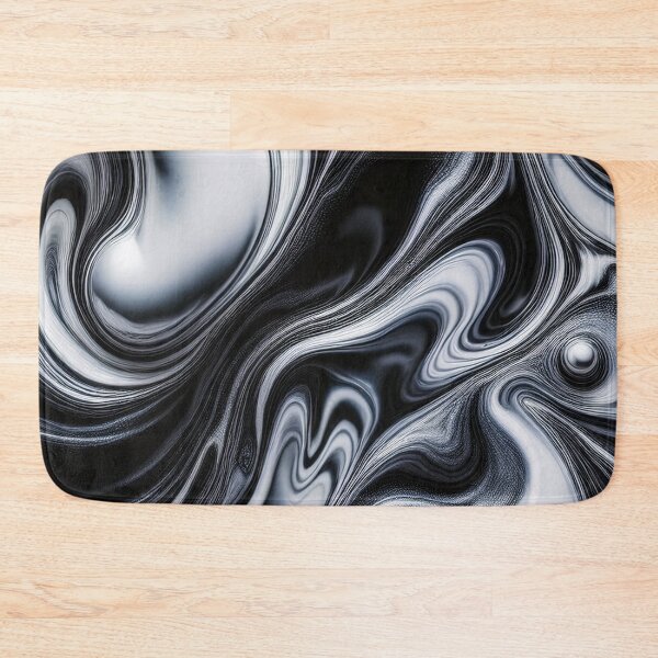 Item preview, Black and White - Abstract Marble designed and sold by RockitBaby.