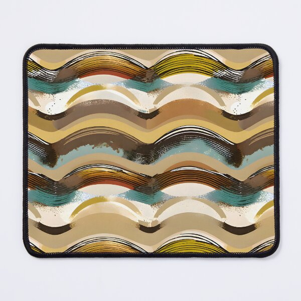 Item preview, Retro Brown Waves designed and sold by Dream Garden.