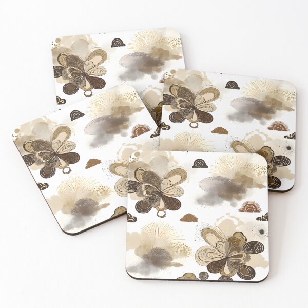 Item preview, Sepia Floral Elegance designed and sold by Dream Garden.