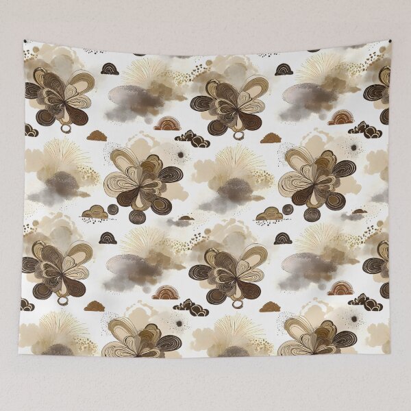 Item preview, Sepia Floral Elegance designed and sold by Dream Garden.