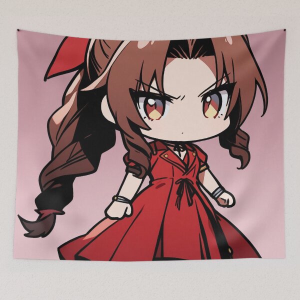 Item preview, Aerith 001 designed and sold by Raziel619 Prints.
