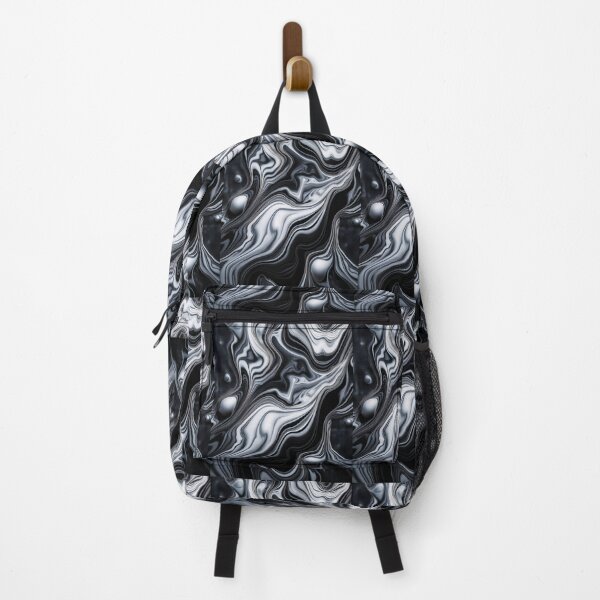 Item preview, Black and White Fluidity - Abstract Marble designed and sold by RockitBaby.