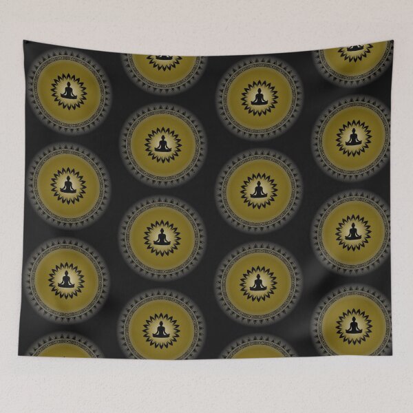 Item preview, Meditative, Yoga Zen. Mindfulness Living.  designed and sold by Third-Eye-Realm.