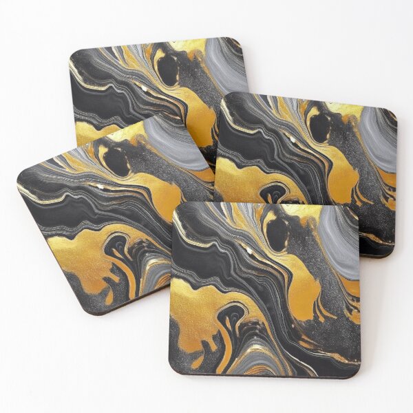 Item preview, Golden Rod - Abstract Marble designed and sold by RockitBaby.