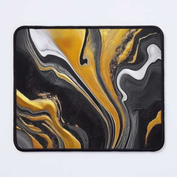 Item preview, Golden Rod Marble Dimensions - Abstract Marble designed and sold by RockitBaby.