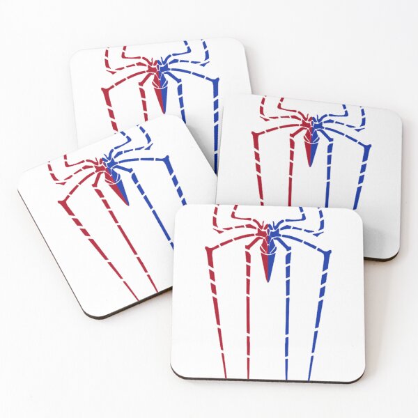 Item preview, Spider Emblem Red Blue Minimal Art designed and sold by EstreDeni.