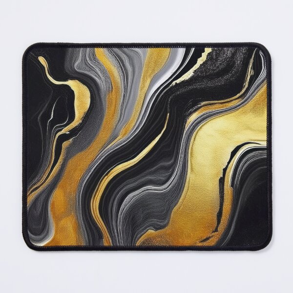 Item preview, Golden Rod Abstract Elegance - Abstract Marble designed and sold by RockitBaby.