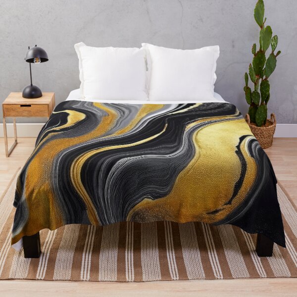 Item preview, Golden Rod Abstract Elegance - Abstract Marble designed and sold by RockitBaby.