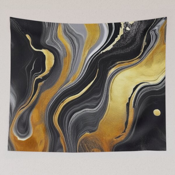 Item preview, Golden Rod Abstract Elegance - Abstract Marble designed and sold by RockitBaby.