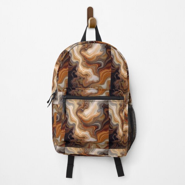 Item preview, Caramel Waves - Abstract Marble designed and sold by RockitBaby.