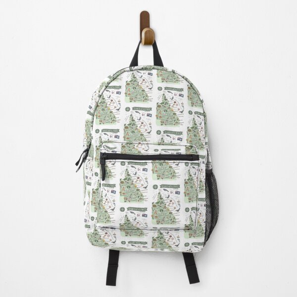Item preview, Map of Queensland, Australia - Green designed and sold by Those Pencil Shavings.