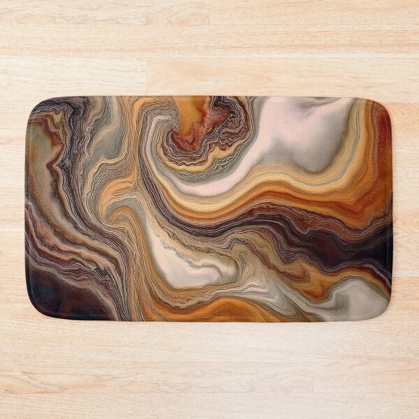 Item preview, Caramel Motion - Abstract Marble designed and sold by RockitBaby.