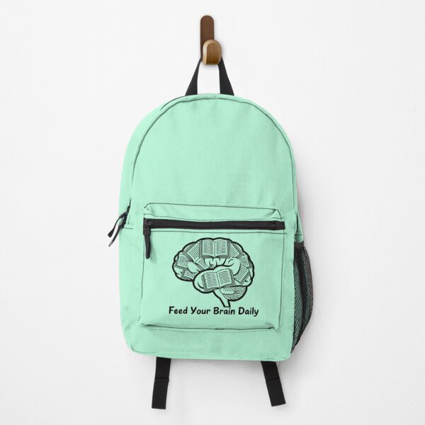 Item preview, Feed Your Brain Daily – Educational Motivational Design designed and sold by Amr Darwish Graphic designer.