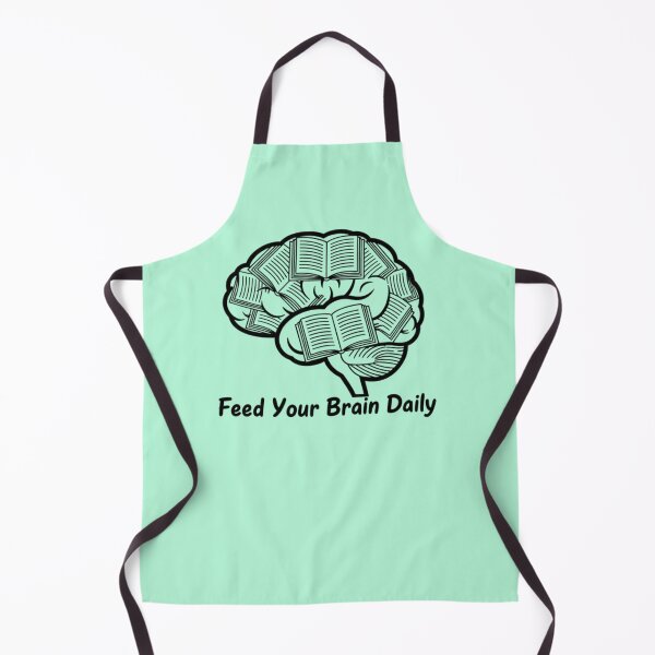 Item preview, Feed Your Brain Daily – Educational Motivational Design designed and sold by Amr Darwish Graphic designer.
