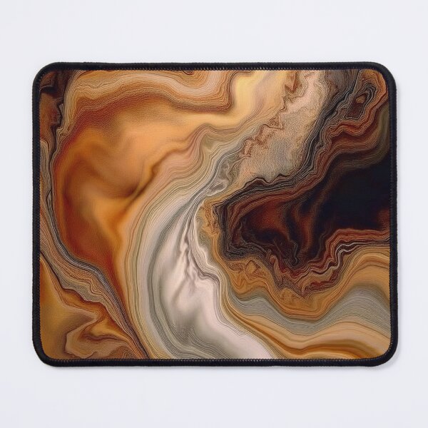 Item preview, Caramel Abstract Elegance - Abstract Marble designed and sold by RockitBaby.