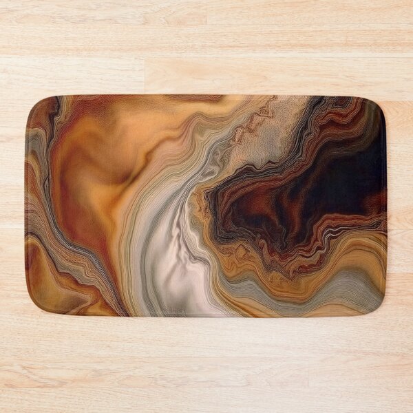 Item preview, Caramel Abstract Elegance - Abstract Marble designed and sold by RockitBaby.