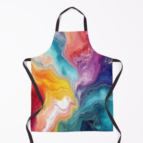 Item preview, Rainbow Motion in Stone - Abstract Marble designed and sold by RockitBaby.