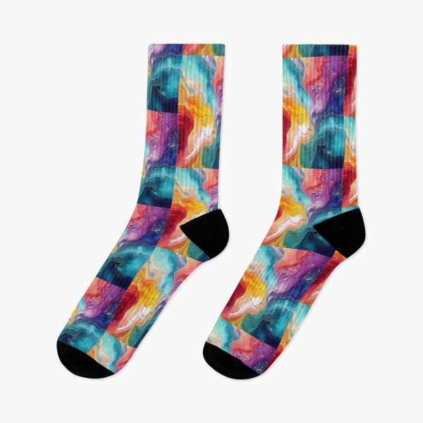 Item preview, Rainbow Motion in Stone - Abstract Marble designed and sold by RockitBaby.