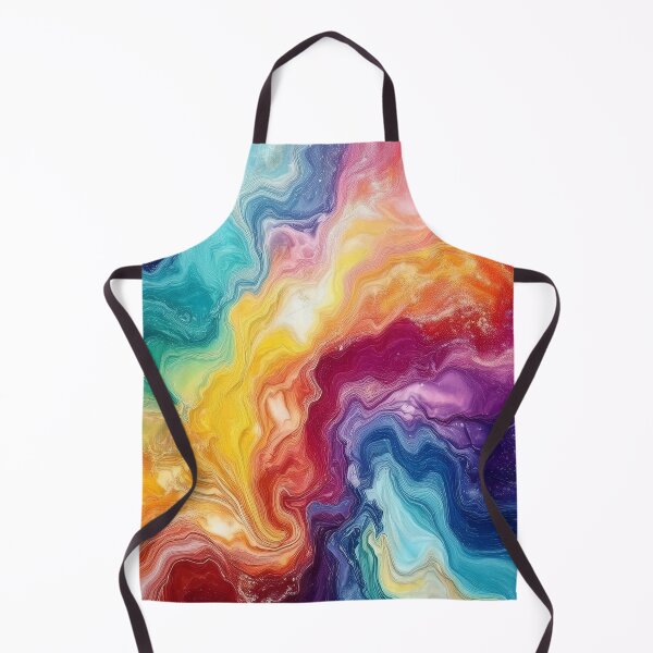 Item preview, Rainbow Serene Swirls - Abstract Marble designed and sold by RockitBaby.