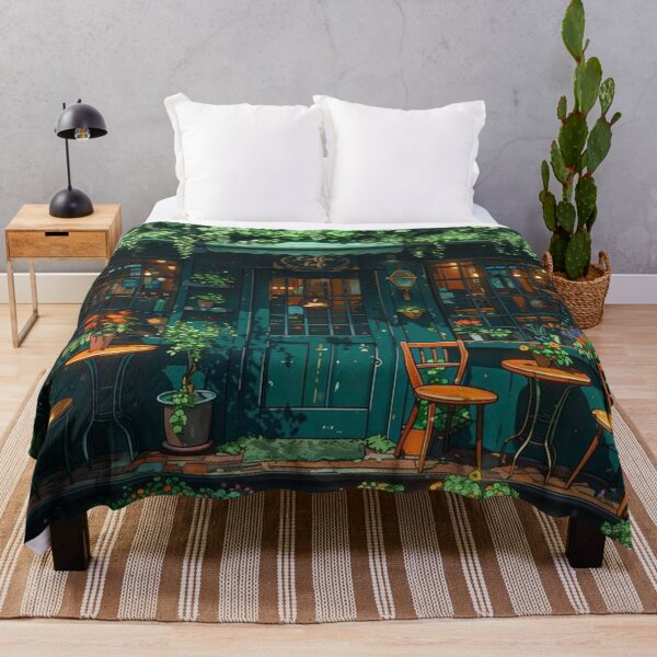 Item preview, Cozy Cottagecore Coffee Garden Cafe designed and sold by Oniyasha.